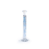 Mischzylinder, Glas, mit Skala, 25 mL ± 0,3 mL, 0,5 mL Teilungen, Polyethylenstopfen