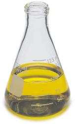 Flask, Erlenmeyer, glass w/screw cap, 6/pk, 1000 mL