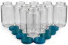 Set bestehend aus (8) 950 mL Glasflaschen mit Verschluss (PTFEauskleidung)