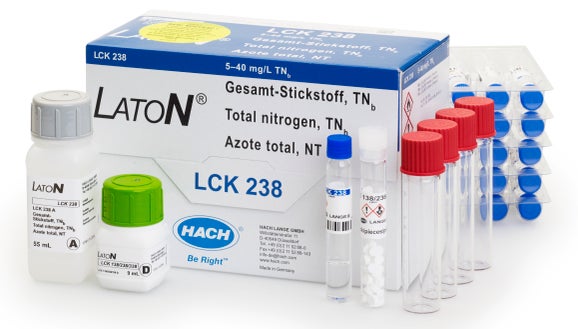 Laton Gesamt-Stickstoff Küvetten-Test 5-40 mg/L TNb, 25 Bestimmungen