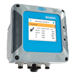 SC4500 Controller, Claros-Einbindung, 5x mA Ausgang, 1 analoger pH/Redox-Sensor, 100 - 240 V AC, EU-Stecker