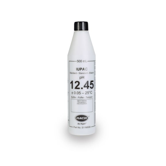 pH 12,45 zertifiziertes Referenzmaterial (CRM), Puffer-Standardlösung, IUPAC, 500 mL