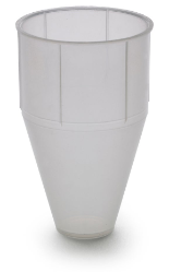 Titration Vessel Beaker, PP, 8-25 ml, 50 pcs