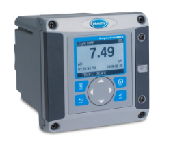 POLYMETRON 9500 Controller: 24 V DC with one POLYMETRON pH/ORP sensor input, MODBUS 232/485, and two 4-20 mA outputs