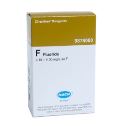 Chemkey-Reagenzien für Fluorid (hoher Messbereich) (25 Stück)