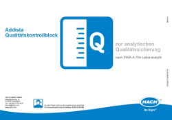 Qualitätskontrollblock nach DWA (Deutsch), Labor